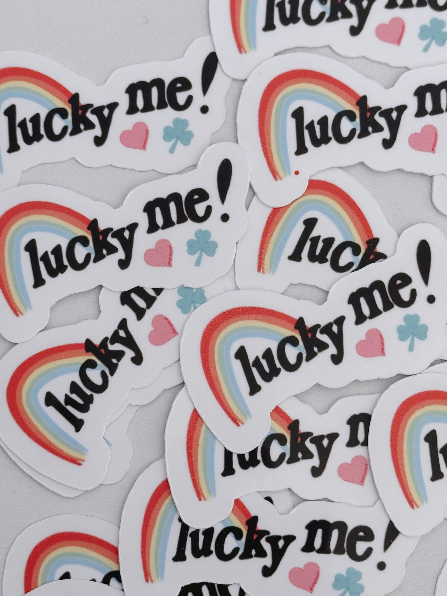 Lucky Me! Sticker