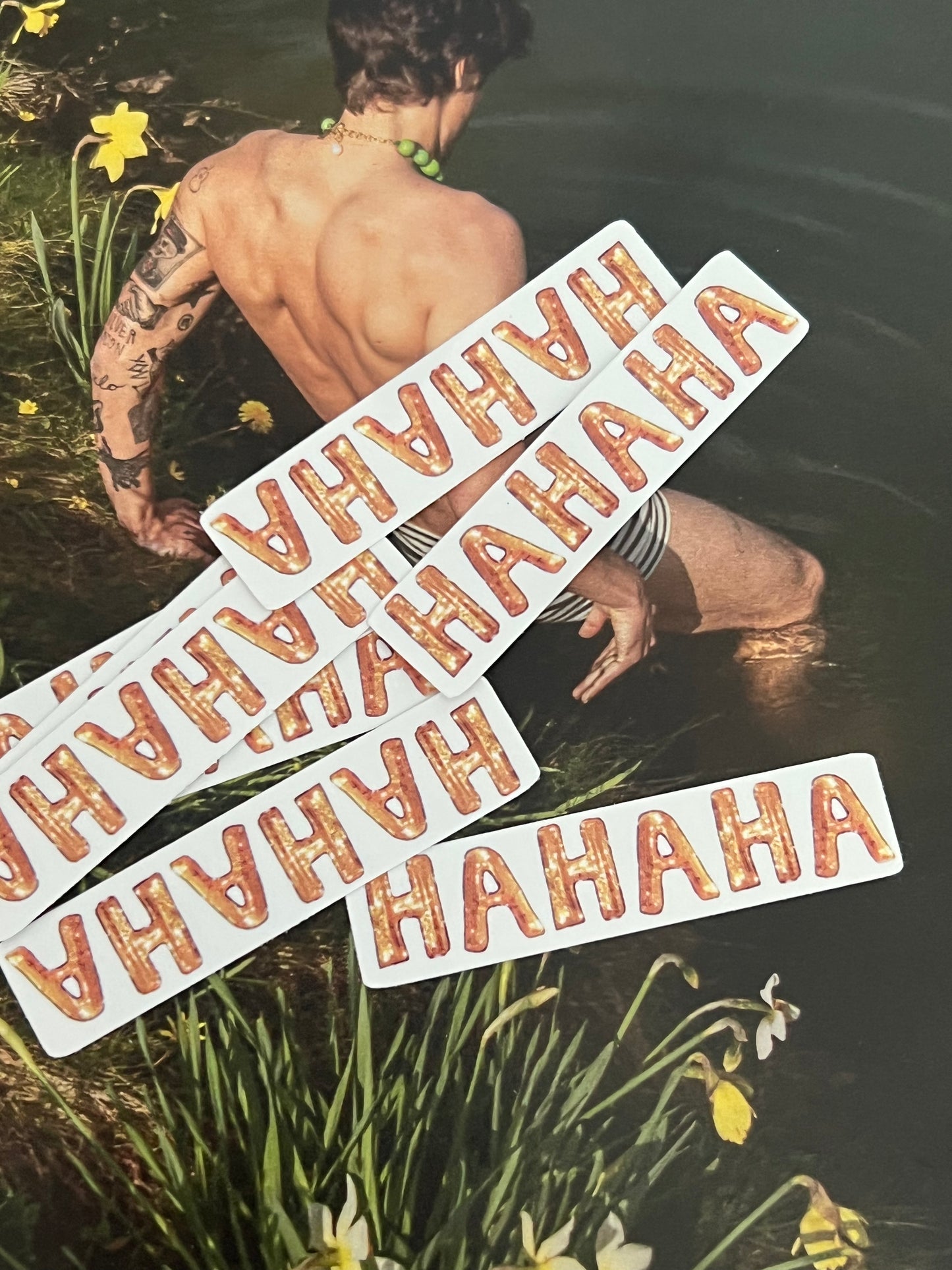 HA HA HA Sticker