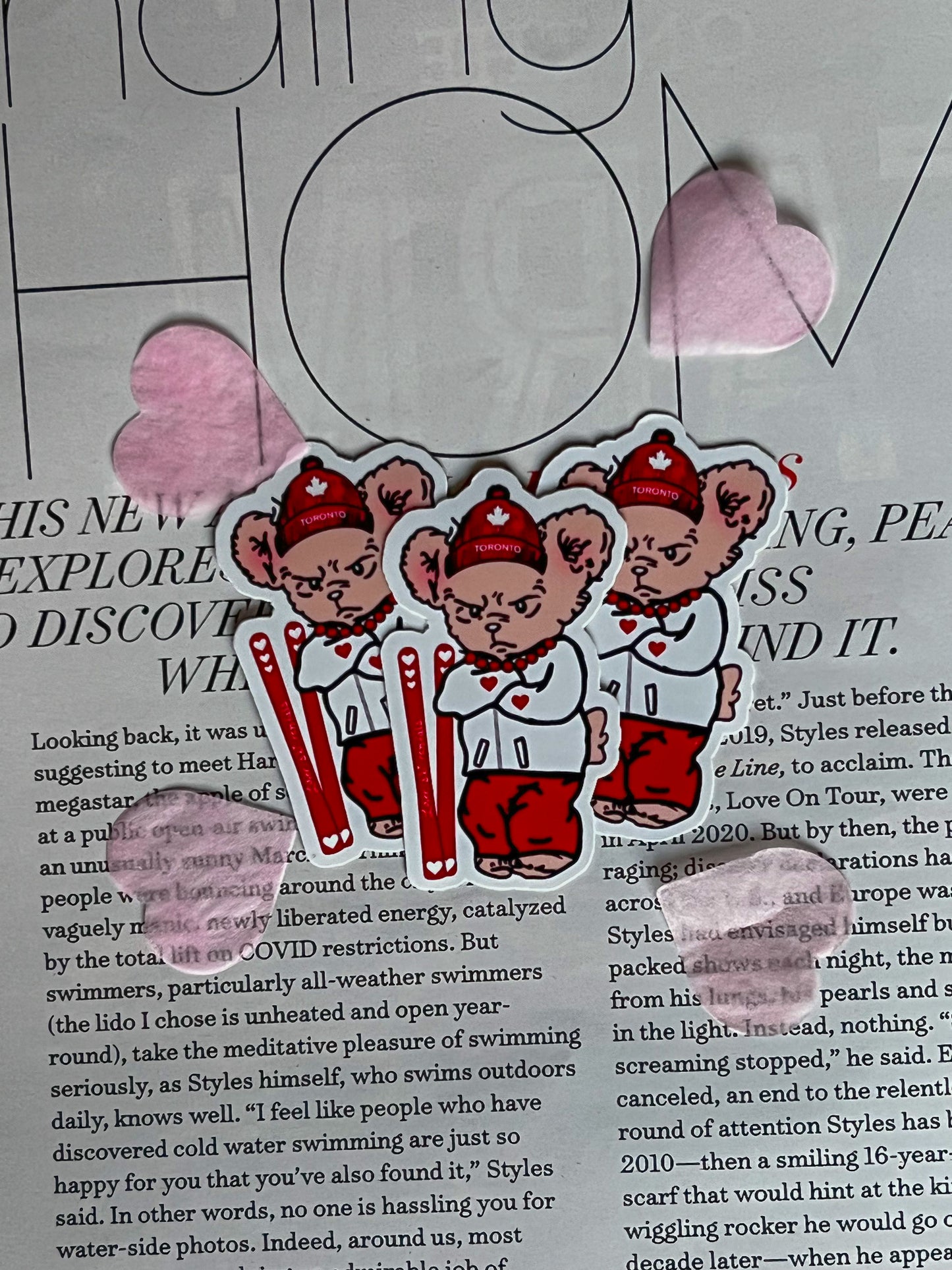 NORMAL Toronto Ha Ha Ha Bear Sticker