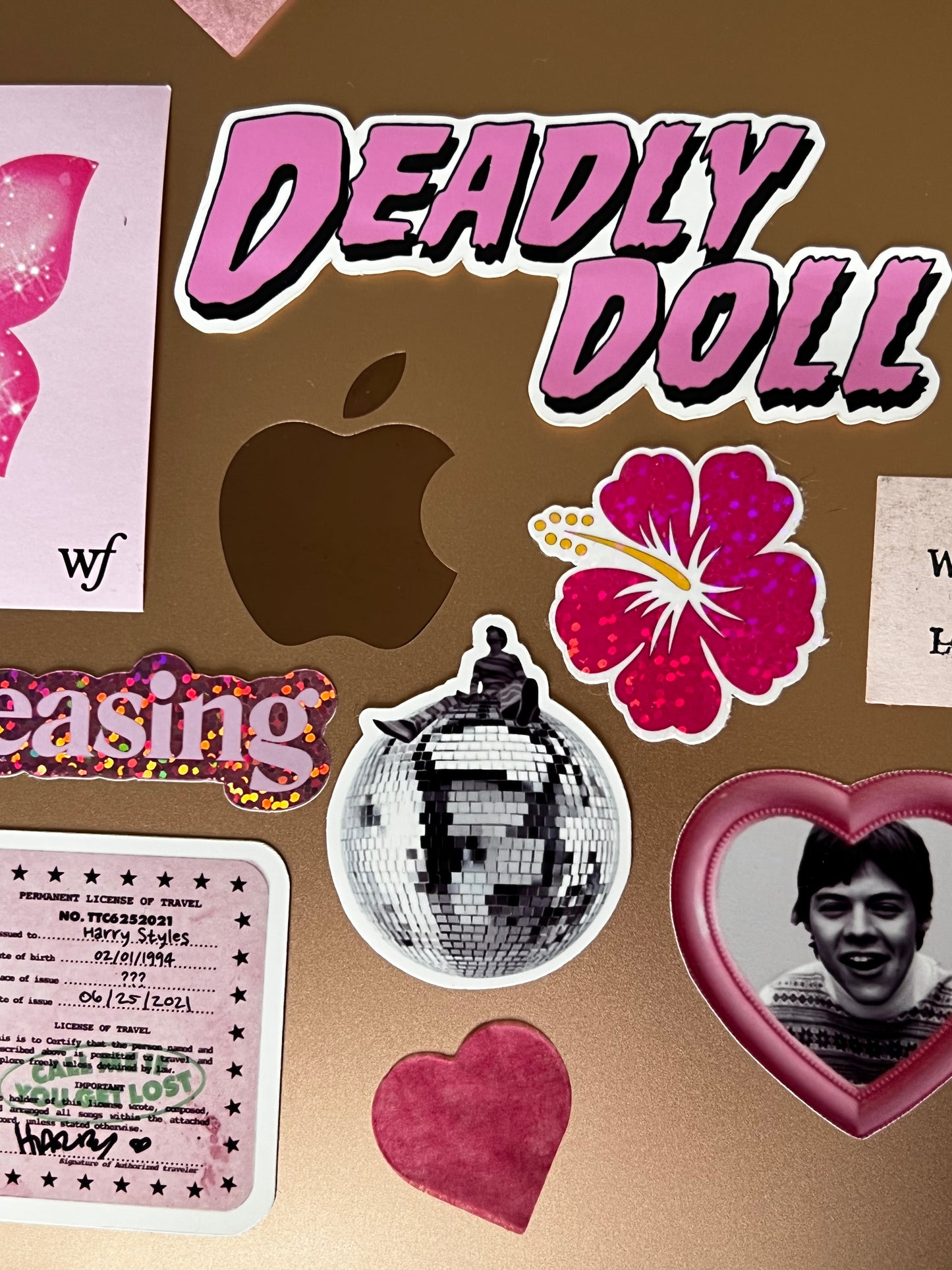 Another Man Heart Stickers Pack