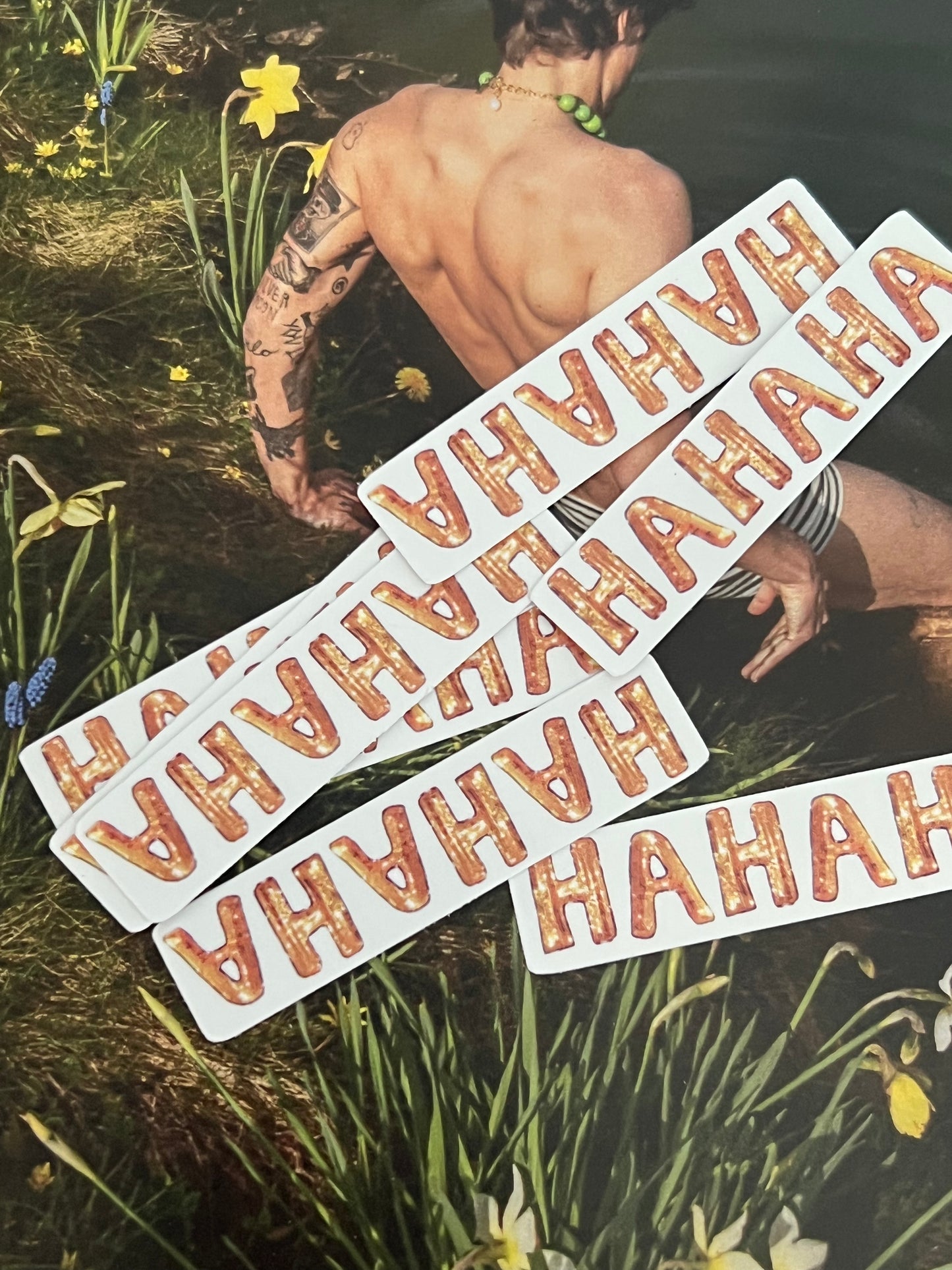 HA HA HA Sticker