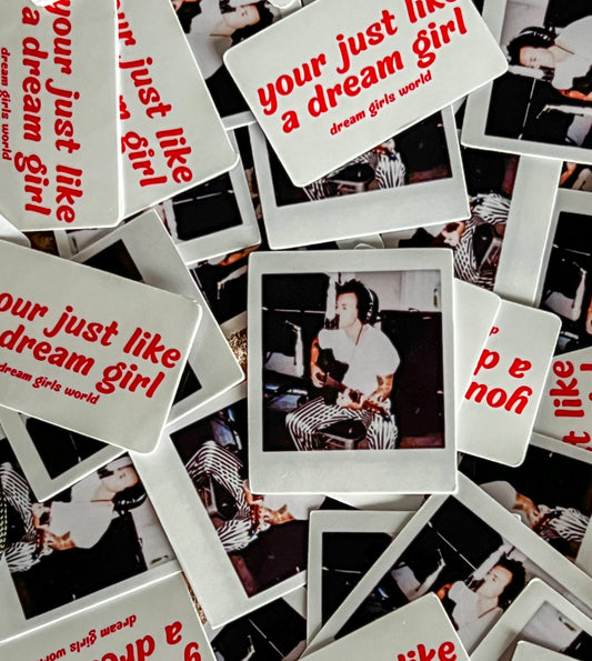 Harry Polaroid Sticker